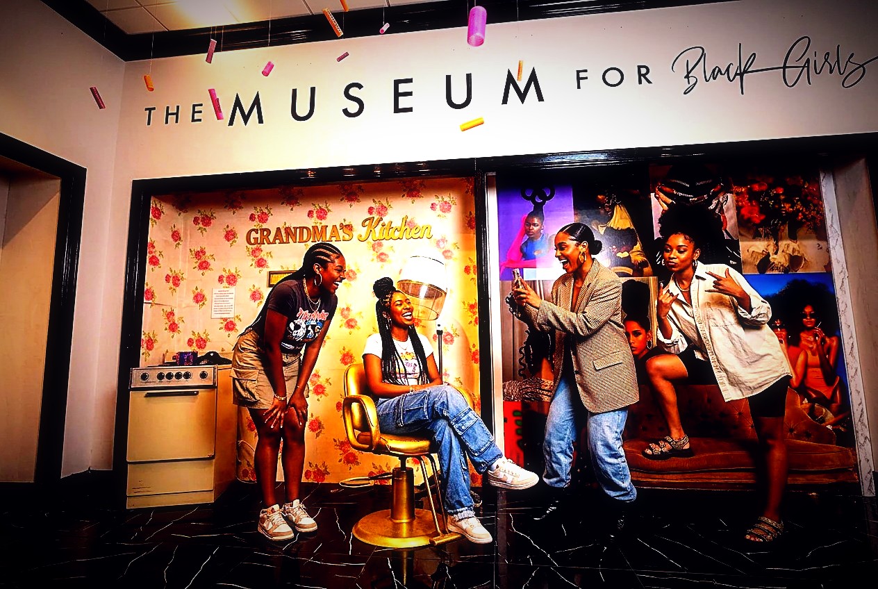 The entrance to the Museum for Black Girls at Denver Pavilions