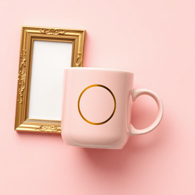 Gold Hoop Coffee Mug