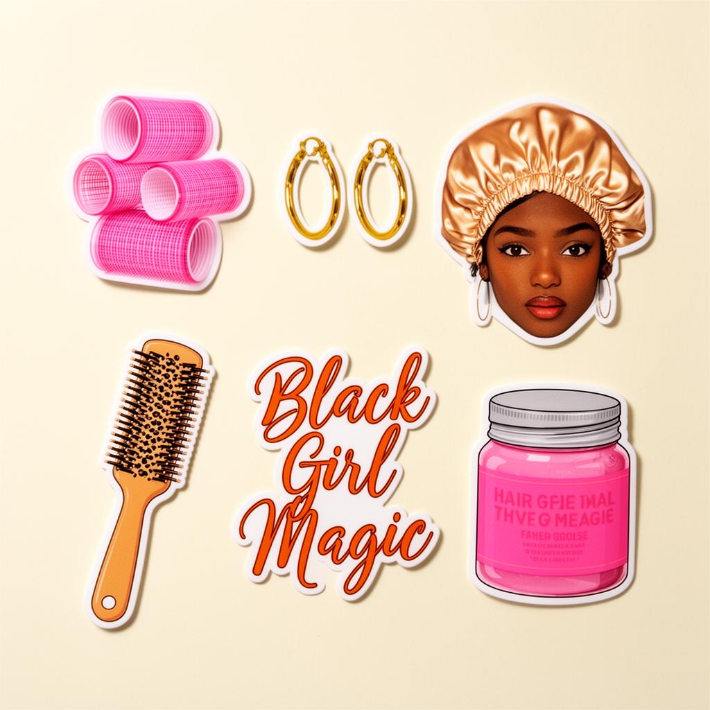 Black Girl Magic Sticker Pack