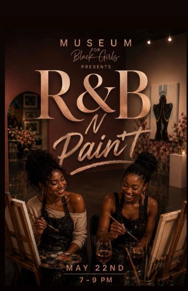 R&B Paint and Sip flyer