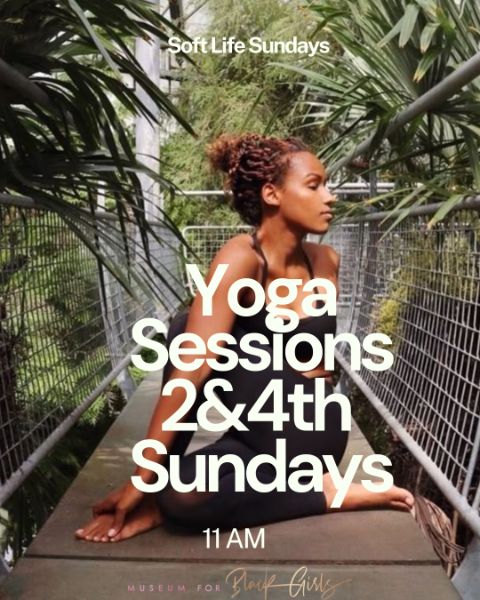 Soft Life Sundays: Yoga at the Museum flyer