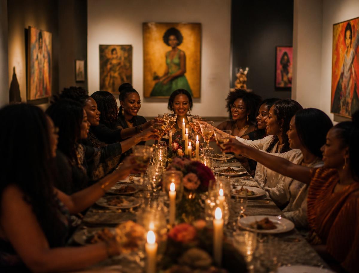Intimate dinners at Museum for Black Girls
